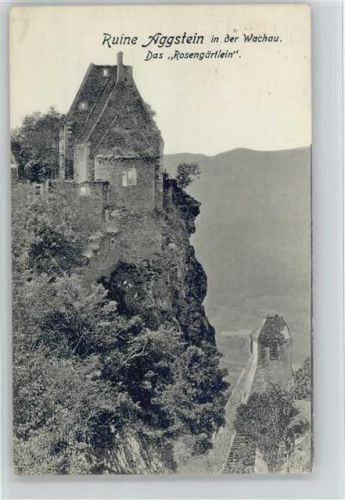 Aggstein Rosengärtlein Ruine