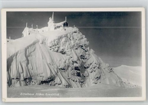 Tauern Zittelhaus Hüttenstempel Winter