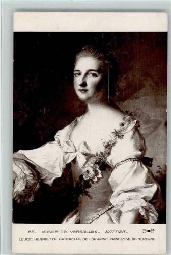 Musee de Verailles 86 Louise Henriette Gabrielle de Lorraine Princesse de Turenne