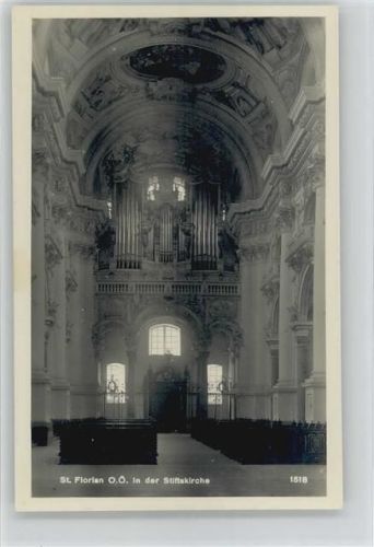 St. Florian Stift St. Florian Bruckner-Orgel Innenaufnahme