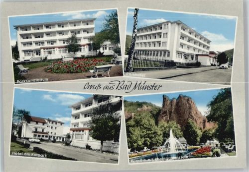 Bad Münster-Ebernburg Parksanatorium Hotel am Kurpark Parkhotel Kurpark Rheingrafenstein