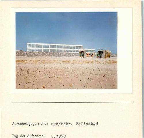 Wyk Foto montiert auf Karton