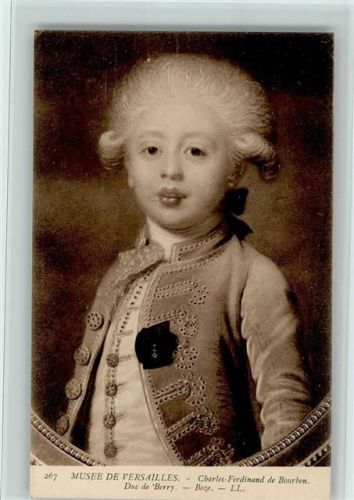 Musee de Verailles 267 Charles Ferdinand de Bourbon Duc de Berry Boze
