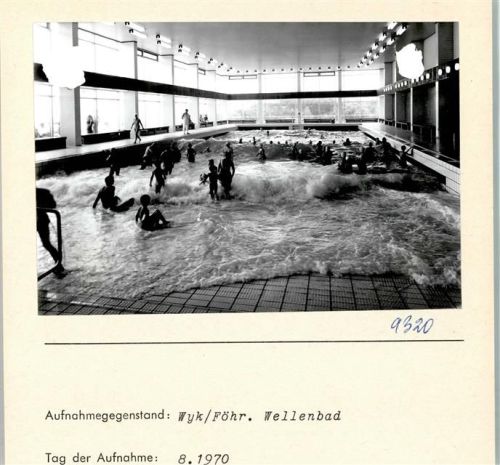 Wyk Foto montiert auf Karton