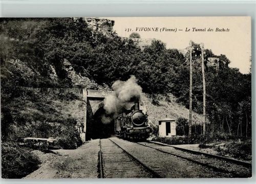 Vivonne Le Tunnel des Bachets AK