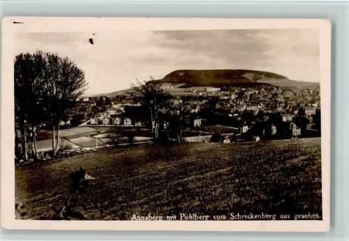 Annaberg Pöhlberg vom Schreckenberg aus gesehen