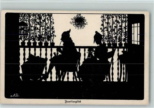 1917 Familienglück AK
