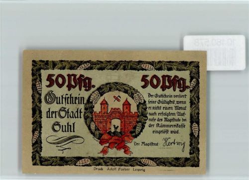 Suhl Notgeld