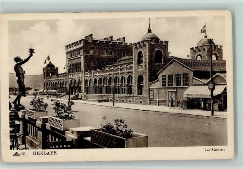 Hendaye 1930 Casino AK