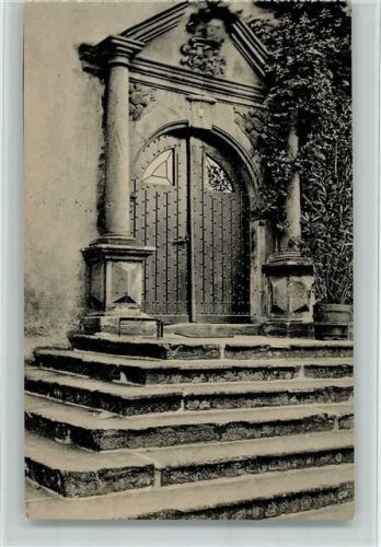 Lauterbach Aus Alte Haustüren in Lauterbach No. 5 Burghof 1
