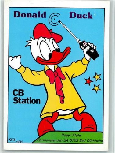 1981 Donald Duck CB Station - Bad Dürkheim