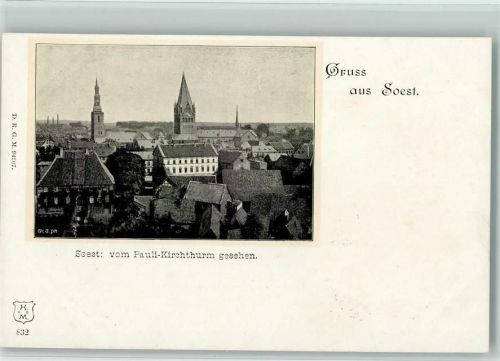 Soest Soest vom Pauli-Kirchthurm gesehen