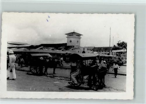 Saigon Pferdewagen Markt