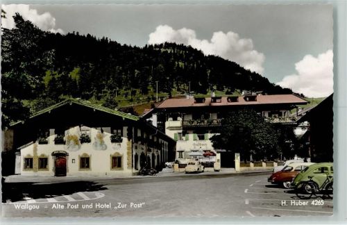 Wallgau Alte Post und Hotel Zur Post Foto H. Huber