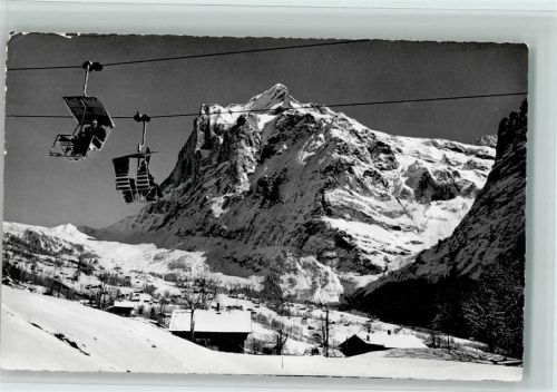Grindelwald Bergbahn Grindelwald - First Wetterhorn Winter