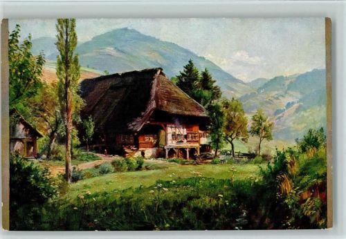 1916 Serie IV Nr. 9 400jähr. Bauernhaus , sehr gute Erhaltung AK