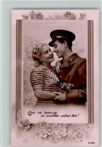 Fliegerliebe , Pilot WK II - Verlag A. Noyer 0.514 AK