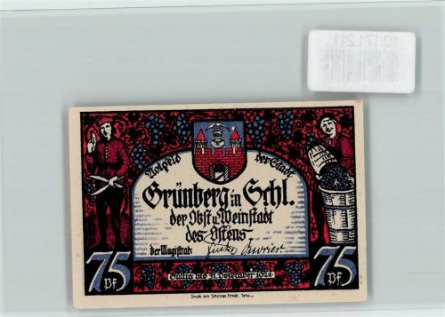 Grünberg Notgeld