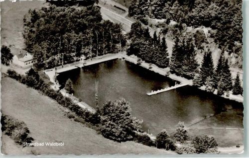 Waldbröl Strandbad Fliegeraufnahme