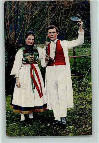 1918 Trachten aus Reutlingen AK