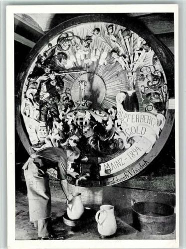 1965 Werbung - Kupferberg Gold - Das Schützenfass , Meisterwerk der Schnitzkunst