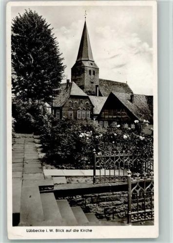 Lübbecke Blick auf die Kirche