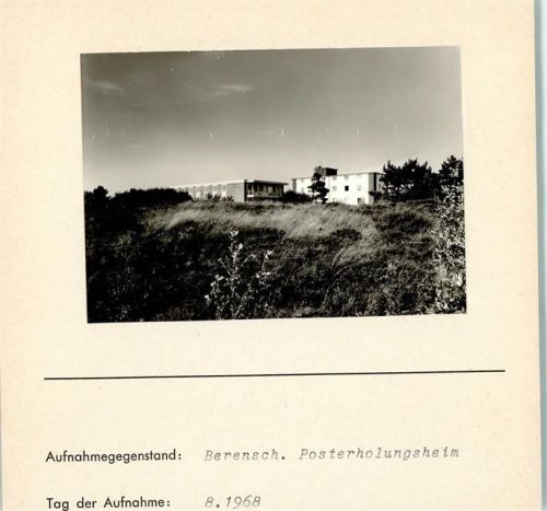 Berensch Posterholungsheim Foto montiert auf Karton