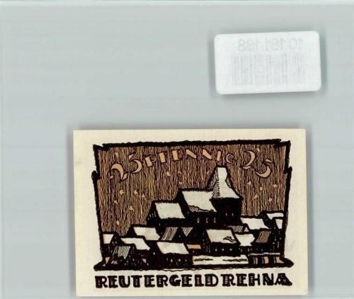 Rehna Notgeld Reutergeld