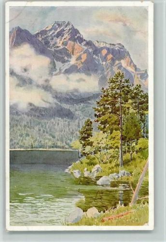 Eibsee Eibsee und Zugspitze