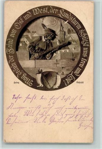 1920 Landsturm schützt - Heinz Schiestl - Druck und Verlag der Zeitschrift "Frankenland"