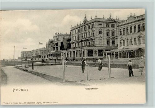 Norderney Kaiserstrasse Tennisplatz