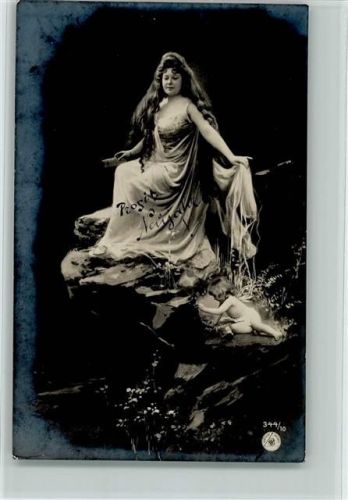 1902 Serie 344-10 Jugendstil, Baby und Frauenschönheit
