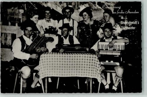 Stahlschmidt's Zelttheater Ziehharmonika Zither