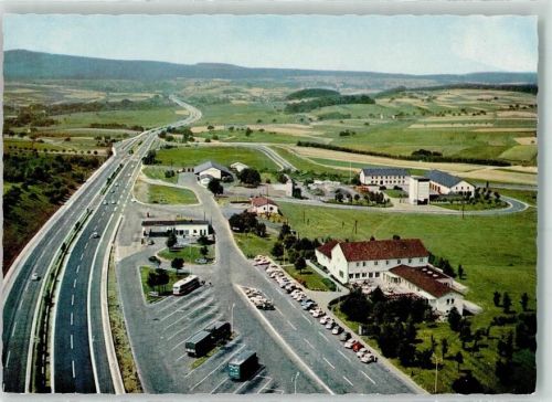 Montabaur Autobahn-Rasthaus Montabaur A3 Fliegeraufnahme