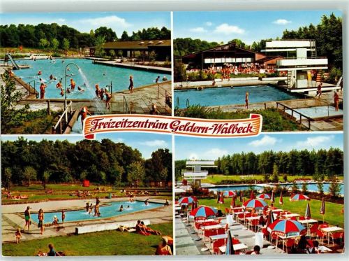 Walbeck Freizeitzentrum Schwimmbad Rückseite mit Abschürfungen bzw Kleberesten