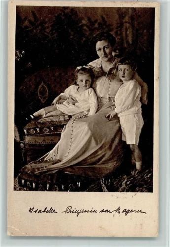 1918 Isabelle Prinzessin v. Bayern , Eckknick AK