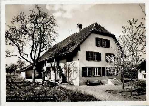 Beinwil am See 1943 am Hallwilersee , Foto AK