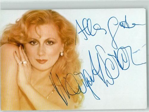 Margot Werner Originalautogramm Schlagersänger