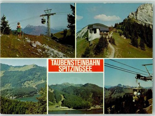 Spitzingsee Tauensteinbahn
