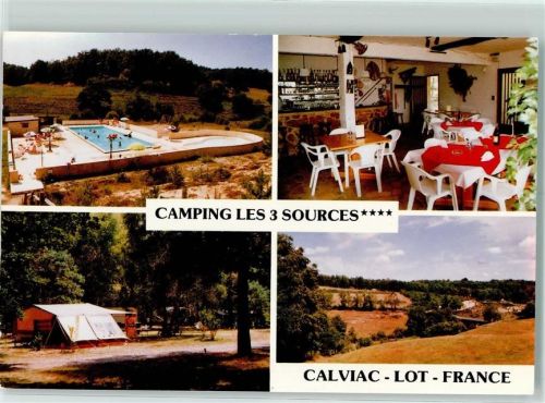 46190 Calviac - Campingplatz Les Trois Sources