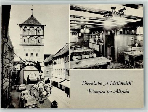 Wangen Bierstube Fidelisbäck Innenaufnahme