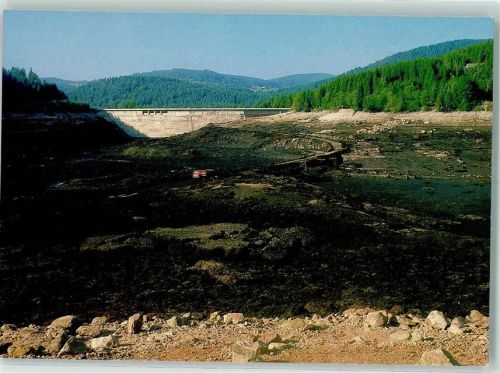 Schluchsee 1983/84 Absenkung des Schluchsee