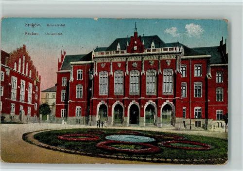 Krakau 1918 Universität AK