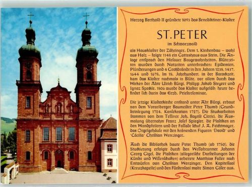 St. Peter Chronik Benediktiner-Kloster