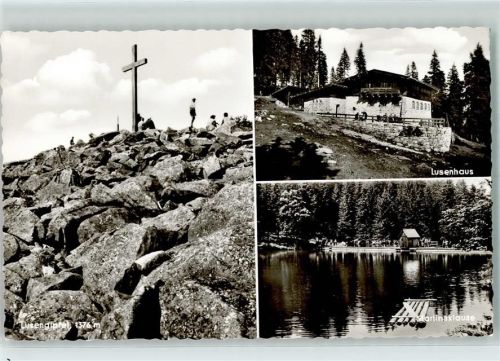 Waldhäuser Lusenhaus Lusengipfel Martinsklause