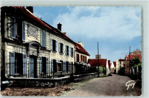 77470 Fublaines - La mairie et la Grande rue