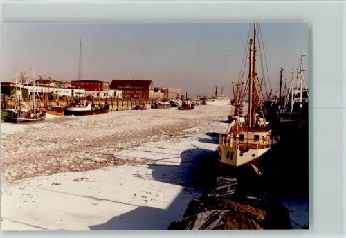 Cuxhaven Winter Alter Fischereihafen