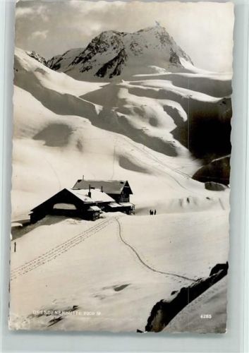 Dresdner Hütte Winteraufnahme