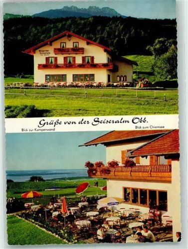 Aschau Gasthaus u. Pension Seiseralm Kampenwand Chiemsee