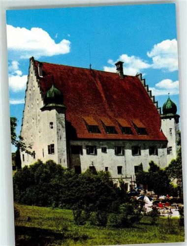Obereggersberg Rückseite mit Abschürfungen bzw Kleberesten Schloss